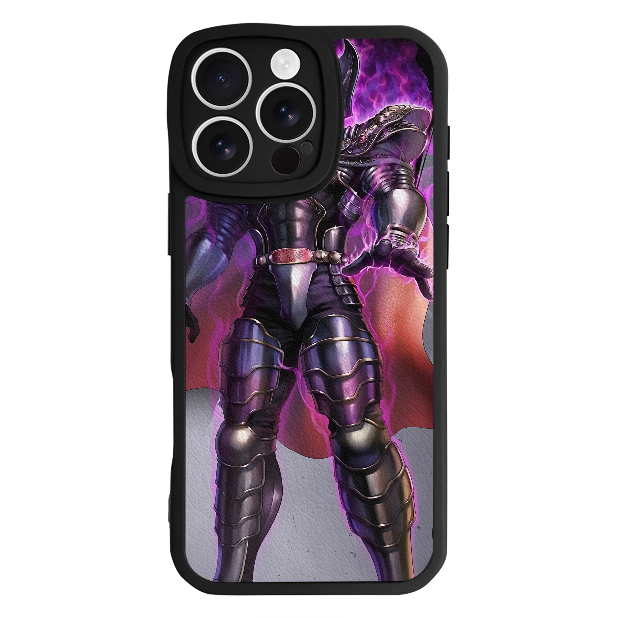 （画像用） 北斗の拳 Fist of the North Star 【iPhone 16シリーズ対応】シリコンスマホケース（レザー調） 材質：シリコン